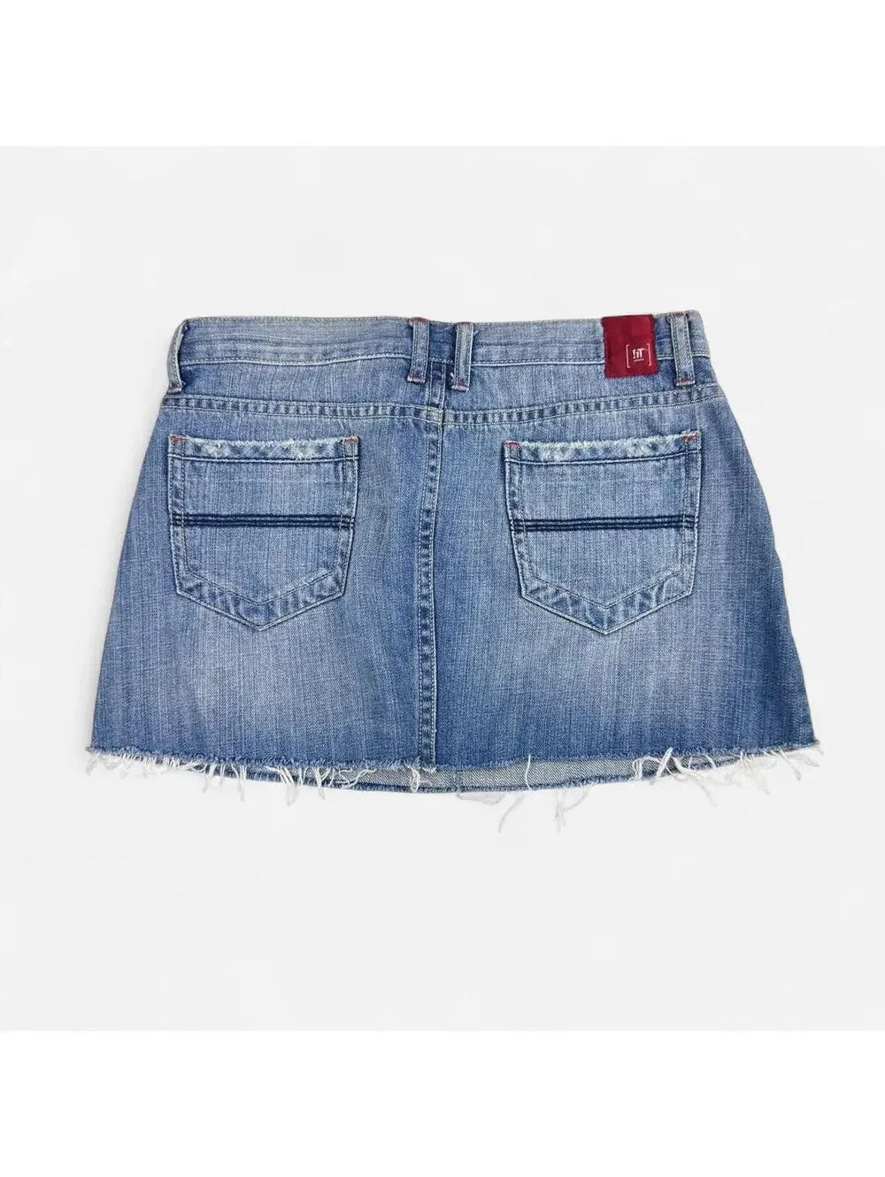Y2K low rise Blue Denim Mini Skirt